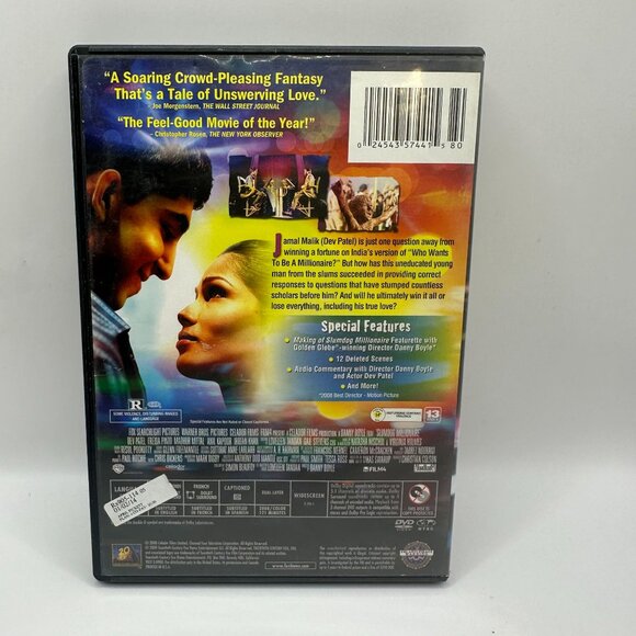 Slumdog Millionaire DVD Academy Award Winner R Danny Boyle Dev Patel Love Movie - Picture 3 of 4